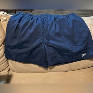Nike Big Men Navy shorts (3xl)